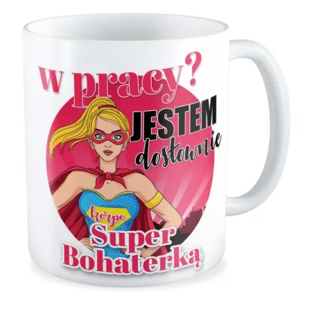 Kubek KORPO W pracy? Jestem dosłownie super bohaterką