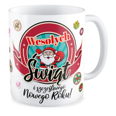 Kubek BOŻE NARODZENIE Wesołych Świąt