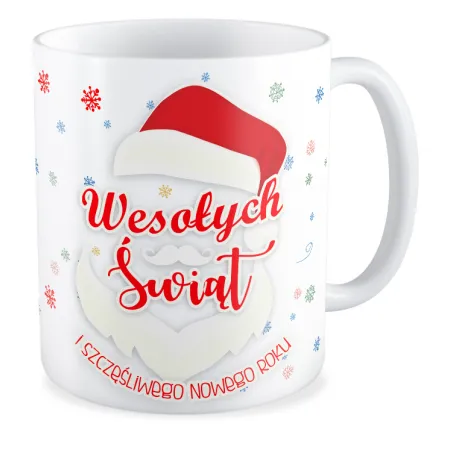 Kubek BOŻE NARODZENIE Wesołych Świąt