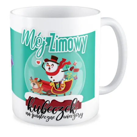 Kubek BOŻE NARODZENIE Mój zimowy kubeczek