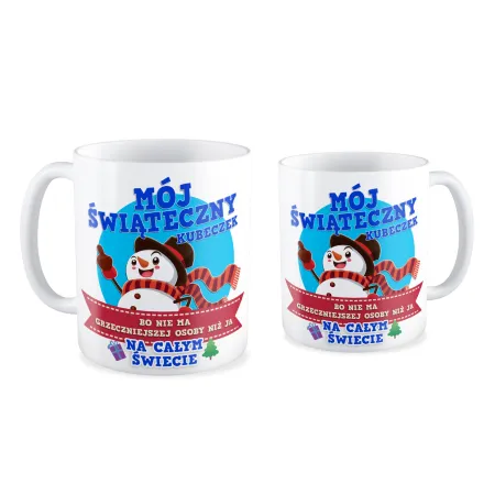 Kubek BOŻE NARODZENIE Mój świąteczny kubeczek