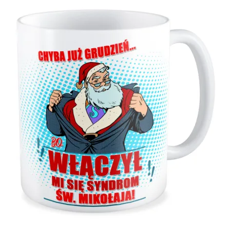 Kubek BOŻE NARODZENIE Syndrom Św. Mikołaja