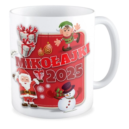 Kubek BOŻE NARODZENIE Mikołajki 2025
