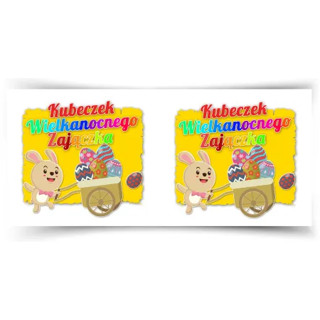 Kubek na WIELKANOC Kubeczek wielkanocnego zajączka