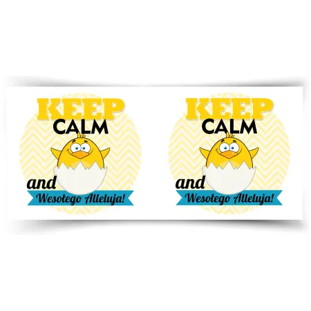 Kubek na WIELKANOC Keep calm and wesołego alleluja