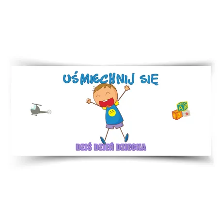 Kubek na DZIEŃ DZIECKA Uśmiechnij się dziś dzień dziecka