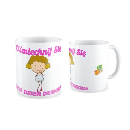 Kubek na DZIEŃ DZIECKA Uśmiechnij się dziś dzień dziecka