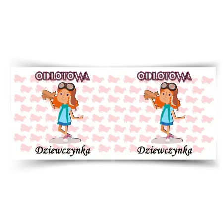 Kubek na DZIEŃ DZIECKA Odlotowy dziewczynka