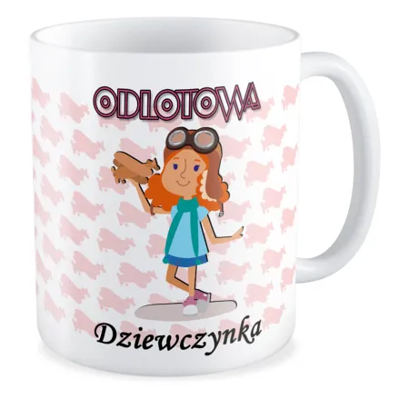 Kubek na DZIEŃ DZIECKA Odlotowy dziewczynka