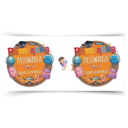 Kubek na PASOWANIE Pamiątka pasowania super uczennica