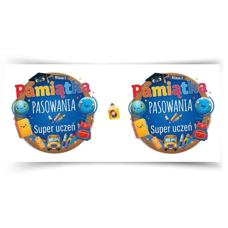 Kubek na PASOWANIE Pamiątka pasowania super uczeń