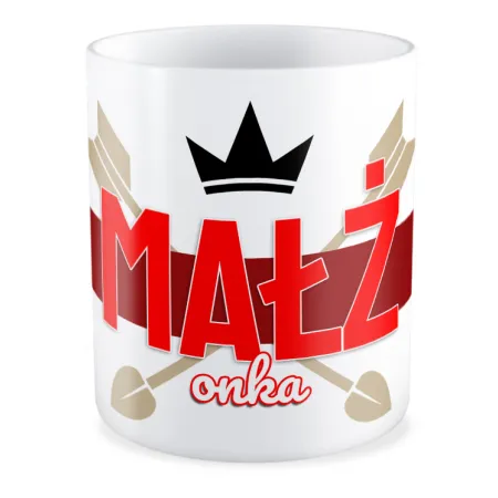 Kubek MIŁOSNY na WALENTYNKI MAŁŻonka