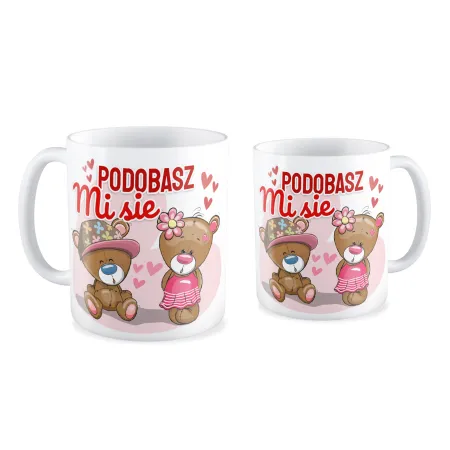 Kubek MIŁOSNY na WALENTYNKI Podobasz Mi sie
