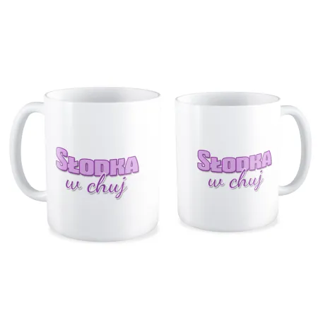 Kubek MIŁOSNY Słodka w ch*j