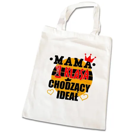 Torba na zakupy na DZIEŃ MATKI Mama 1 klasa chodzący ideał
