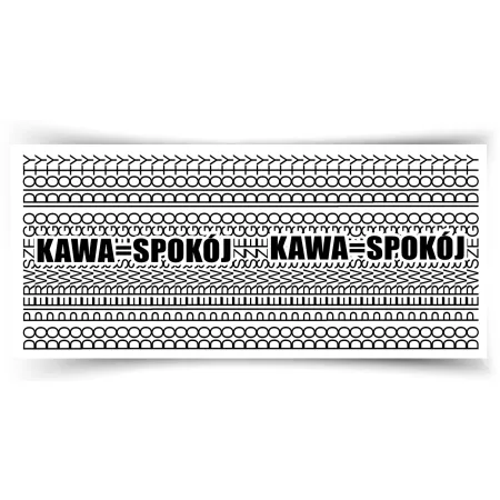 Kubek UKRYTY PRZEKAZ Kawa = spokój